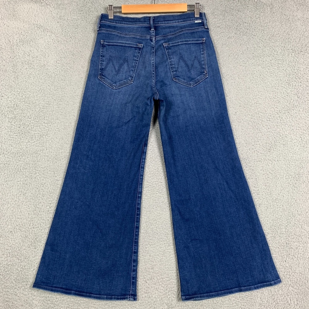 Mother The Twister Ankle Jeans Women's 29 Across The Finnish Line Denim Wide Leg - Picture 8 of 15